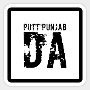 Putt Punjab Da Sticker